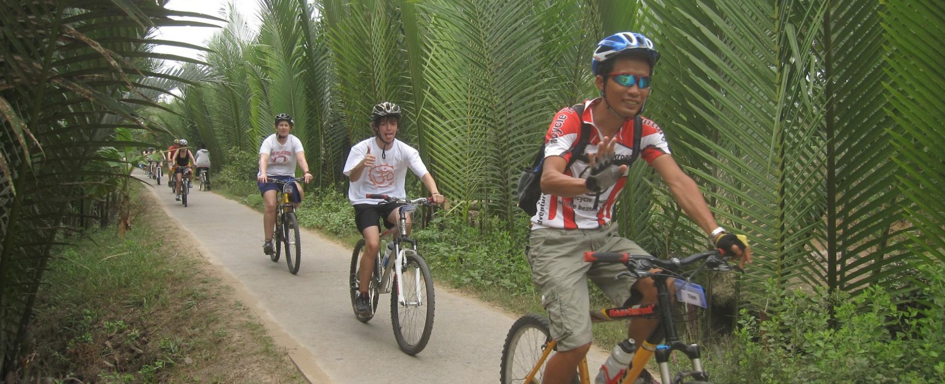 Biking Chau Doc to Cao Lanh to Can Tho to Soc Trang, Tra Vinh then to Saigon