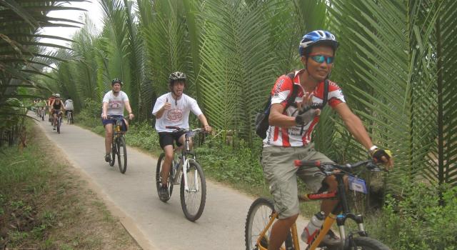 Bike ride Chau Doc to Ho Chi Minh